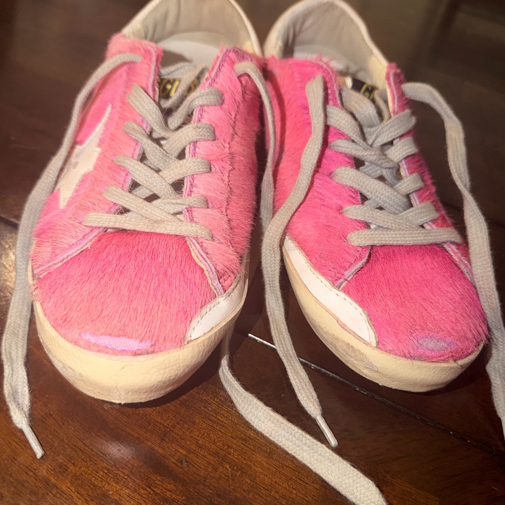 Golden Goose Pink Pony Sneakers - Picture 4 of 12
